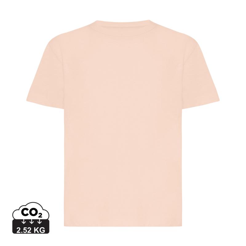 Detské tričko IQONIQ Koli z recykl. bavlny peach nectar 5-6r (110-116cm)