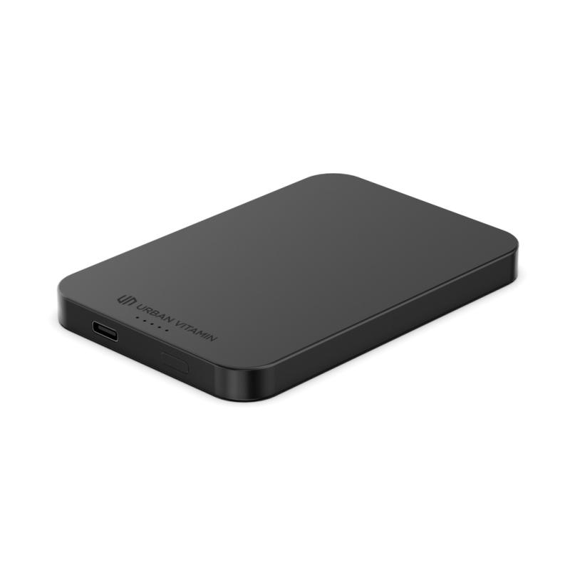 Powerbanka 5000mAh Urban Vitamin Richmond z RCS alu a plastu čierna 12
