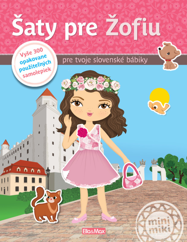 Šaty pre ŽOFIU ─ Kniha samolepiek 4