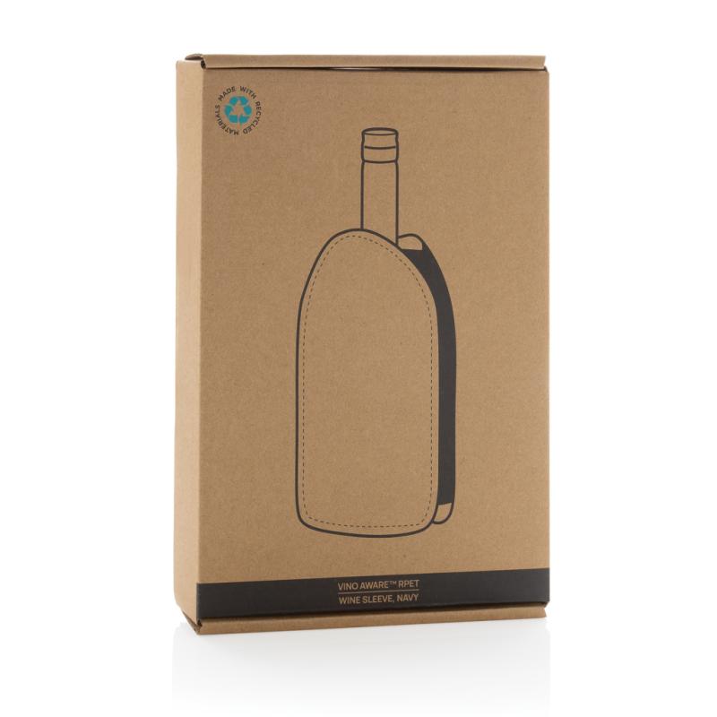 Chladiaci obal na fľaše Vino z RPET AWARE™ námornícka modrá 9