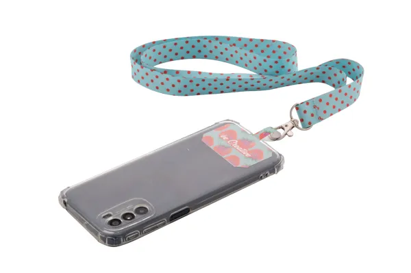 Subyard Mobile RPET lanyard RPET s držiakom na mobilný telefón 16