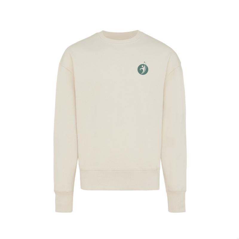 Mikina IQONIQ Kruger relaxed fit z recykl. bavlny natural raw M 6