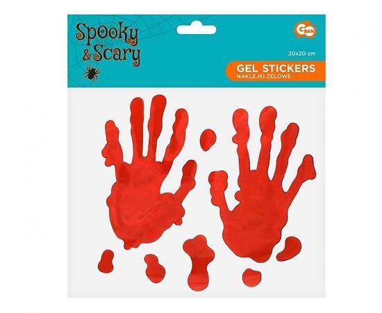 . Nálepka, na okno, "Halloween", mix 3