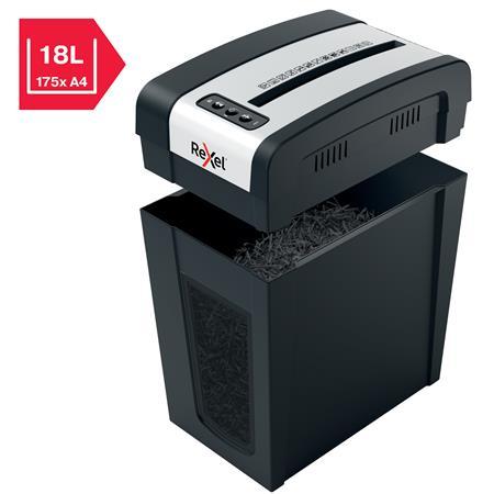 Skartovací stroj, mikrokonfety, 6 listov, REXEL "Secure MC6-SL" 3