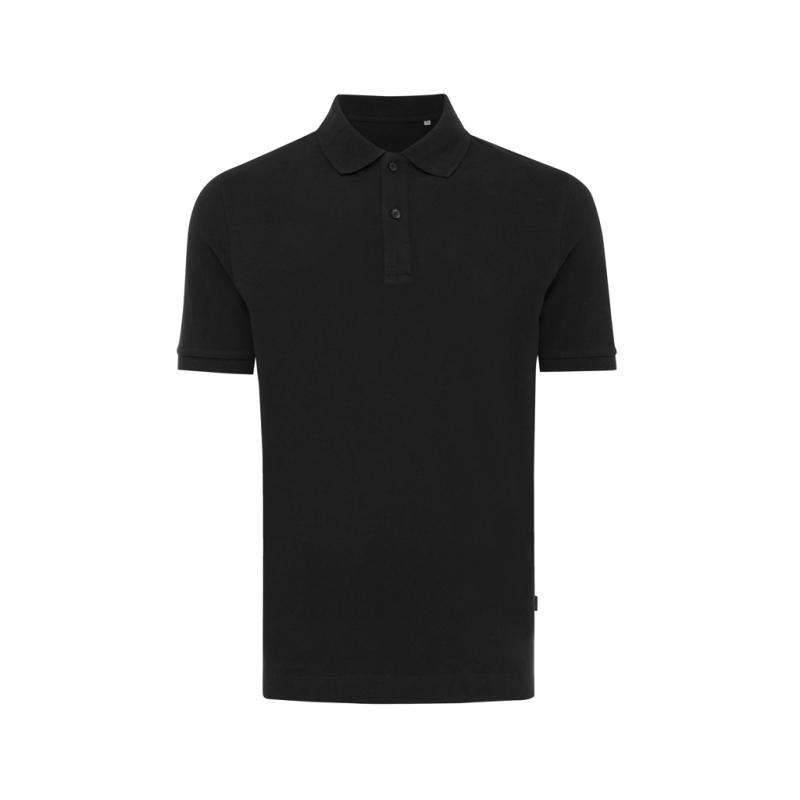 Polo tričko IQONIQ Yosemite z recykl. bavlny čierna 4XL 1