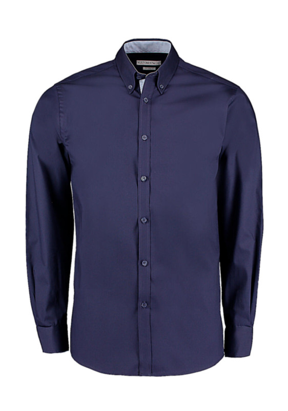 Košeľa Contrast Premium Oxford Button Down LS 1
