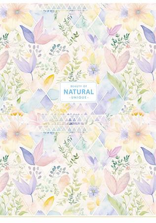 Zošit, A4, štvorčekový, 80 listov, SHKOLYARYK "Natural", mix 1