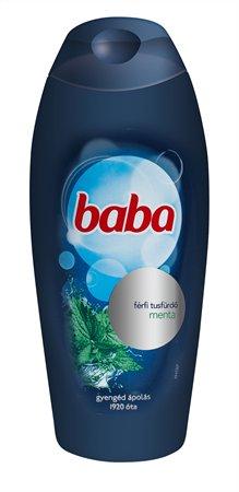 Sprchovací gél pre mužov, 400 ml, BABA, mentolový