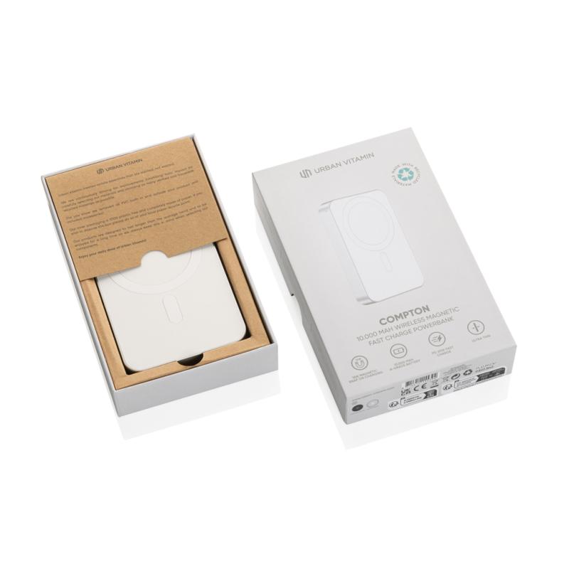 Powerbanka 10000mAh Urban Vitamin Compton z RCS alu a plastu strieborná 18