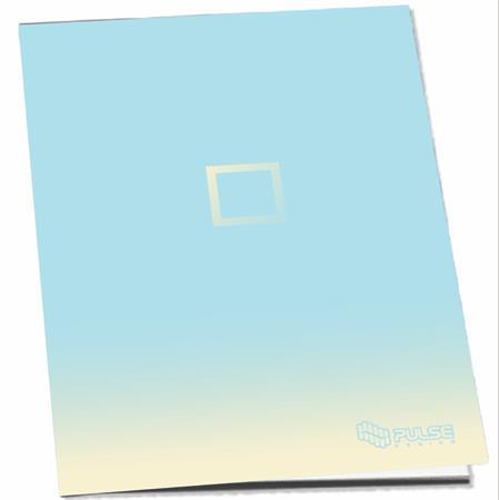 Zošit, A4, štvorčekový, 52 listov, PULSE "Pastel Colours" 2