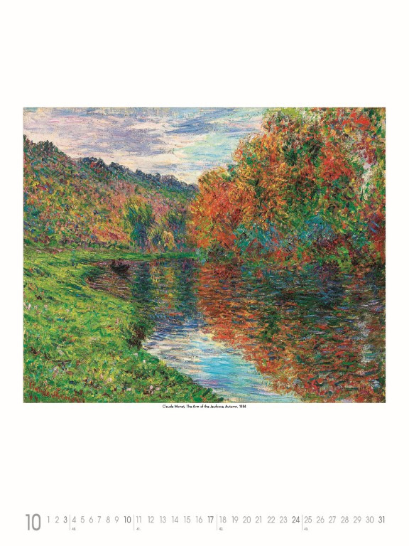 Nástenný kalendár Claude Monet 2027 11