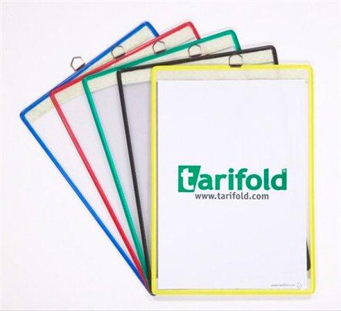 TARIFOLD Prezentačné tabule, závesné, s očkom, A4, zmieš farby 1