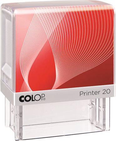 Pečiatka, COLOP "Printer IQ 20" biela pečiatka - čierna poduška 1