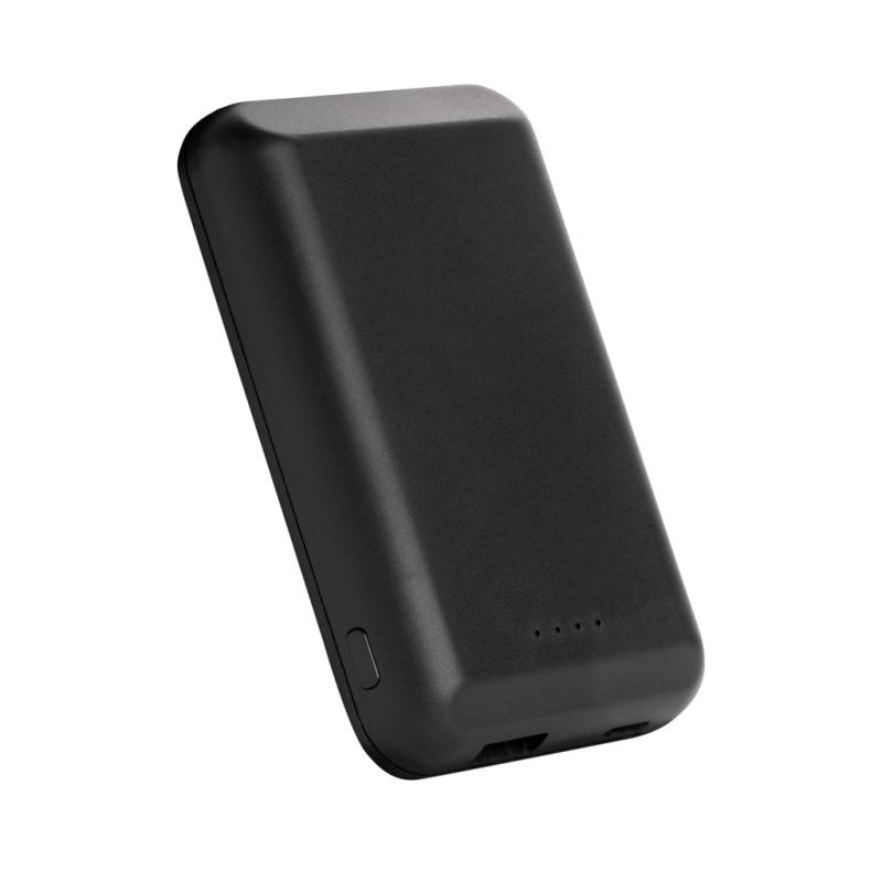 Magnetická bezdrôtová powerbanka 5 000 mAh 5W čierna 7