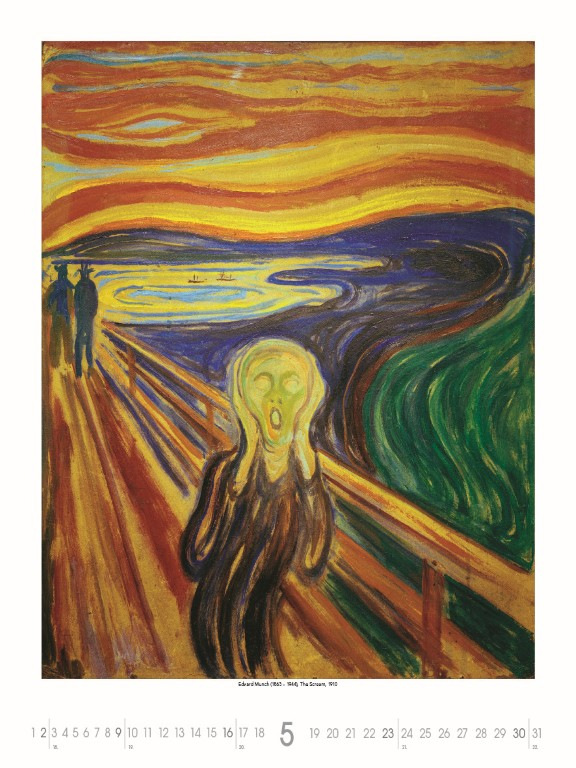 Nástenný kalendár Monet to Klee 2027 6