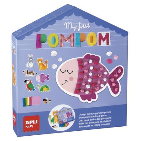Kreatívna sada na rozvoj zručností, APLI Kids "My first Pompom", zvieratká 1