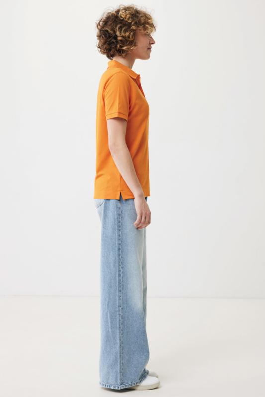 Polo tričko IQONIQ Yosemite z recykl. bavlny oranžová XXXL 8
