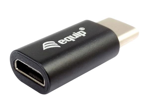 Adaptér, prevodník USB-C-microUSB, EQUIP 2