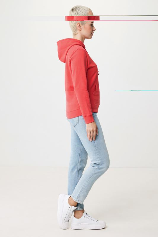 Mikina s kapucňou IQONIQ Jasper z recykl. bavlny luscious red XXXL 8