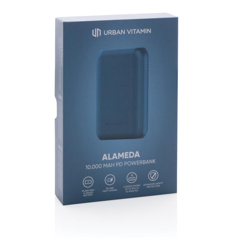 Powerbanka Urban Vitamin Alameda 10 000 mAh 18W PD modrá 11