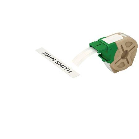 Etikety, samolepiace papierové pásky, 12 mm x 22 m,  LEITZ "Icon" biele 1