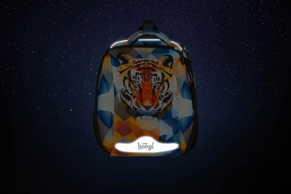 BAAGL Školská aktovka Shelly Tiger 10