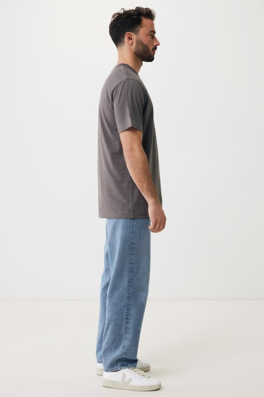 Tričko IQONIQ Kakadu relaxed fit z recykl. bavlny antracitová XXS 12