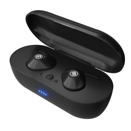 Slúchadlá, bezdrôtové, Bluetooth 5.0, s mikrofónom, MAXELL "Mini Duo", čierna 1
