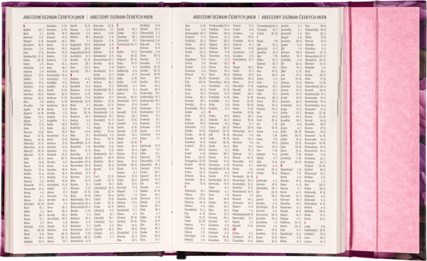 NOTIQUE Týždenný magnetický diár Fialové kvety 2026, 11 x 16 cm 6