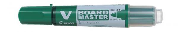 Popisovač na tabule, 2,3 mm, kužeľový, PILOT "V-Board Master", zelený 2