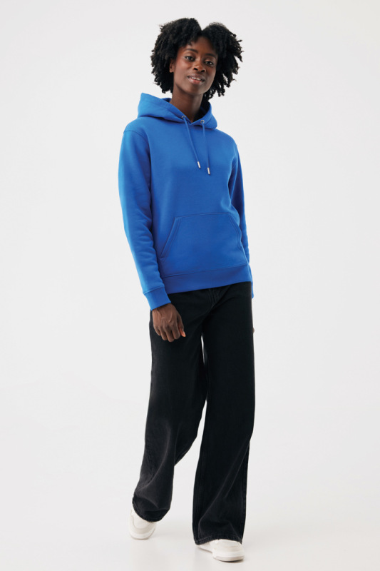 IQONIQ Joshua Unisex mikina s kapucňou z rec. bavlny kráľovská modrá XS 11