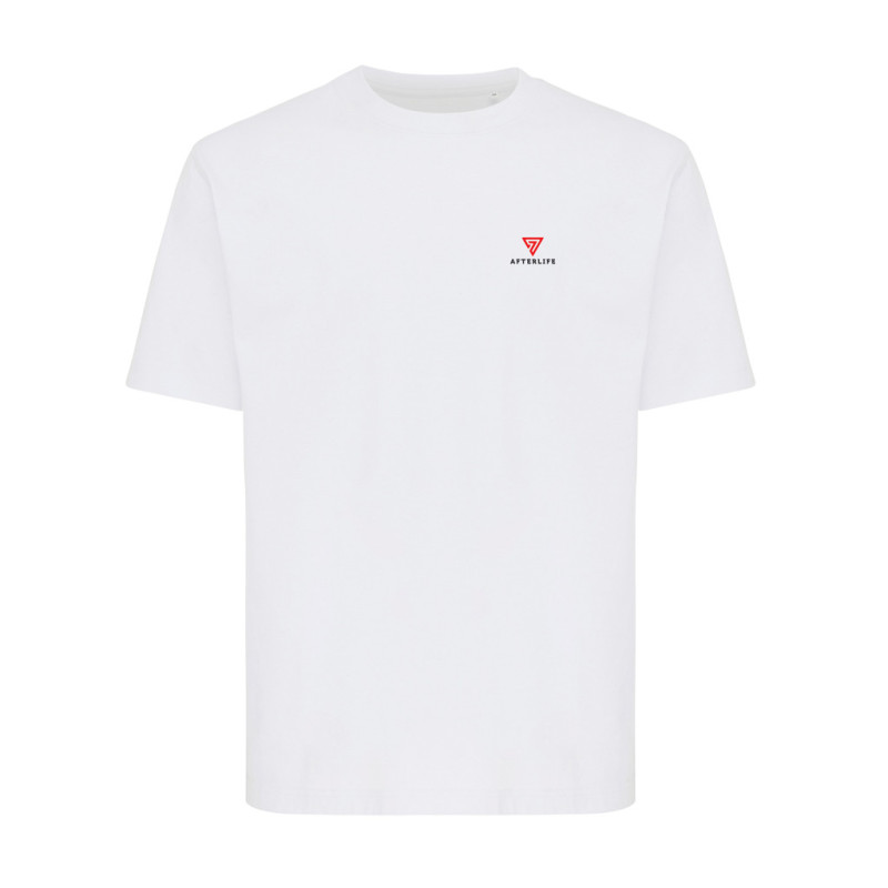 IQONIQ Nikko tričko z hrubej recyklovanej bavlny recycled white 5XL 3