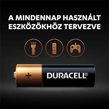 Batéria, tužková AA, 10ks, DURACELL "Basic" 2