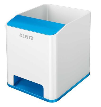 Držiak na písacie potreby, LEITZ "Wow", modrá 1
