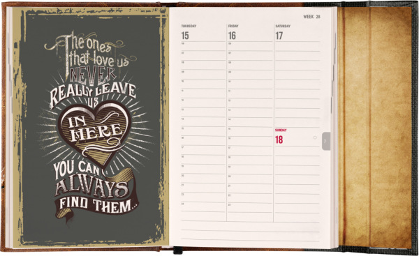 NOTIQUE Magnetic weekly planner Harry Potter – Deathly Hallows 2027, 11 x 16 cm 6