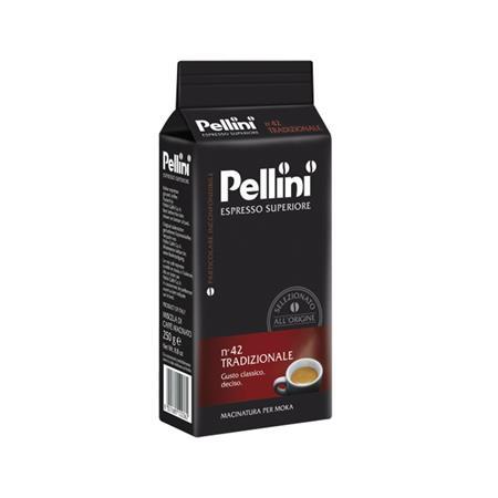 Káva, pražená, mletá, 250 g,  PELLINI, "Tradizionale"