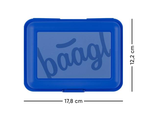 BAAGL Box na desiatu Logo modrý 1