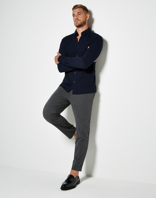 Košeľa Tailored Fit Superwash® 60º Pique 11