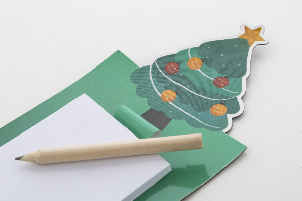 Julliste Vianočný magnetický zápisník, vianočný stromček 3