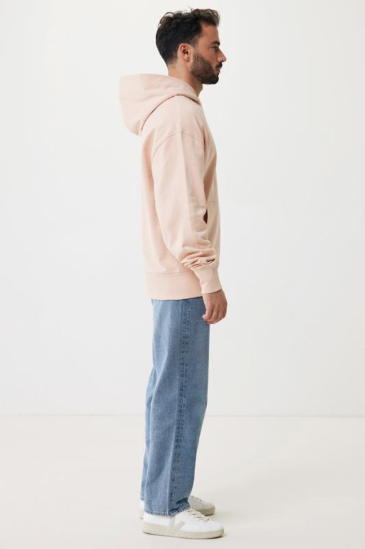 Mikina s kapucňou IQONIQ Yoho relaxed fit z recykl. bavlny peach nectar XL 14