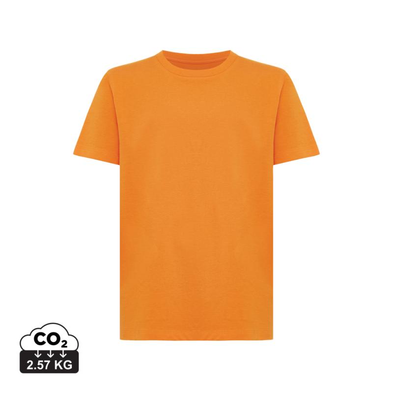 Detské tričko IQONIQ Koli z recykl. bavlny oranžová 13-14r (158-164cm)