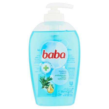 Tekuté mydlo, 0,25 l, BABA, s čajovníkom 1