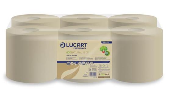 Utierky, v kotúči, 2-vrstvové, LUCART "EcoNatural 19 CF", havanna hnedá 1