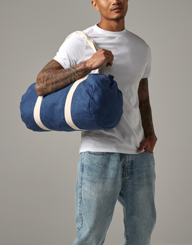 Taška Denim Barrel<P/> 1