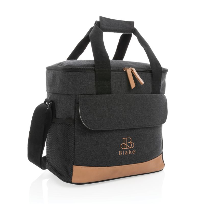 Veľká chladiaca taška Impact z 16 oz. recykl. canvas AWARE™ čierna 7