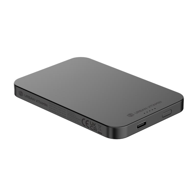 Powerbanka 5000mAh Urban Vitamin Richmond z RCS alu a plastu čierna 8