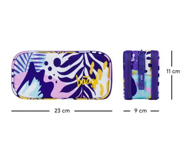 BAAGL Peračník etui Eggy Violet 6