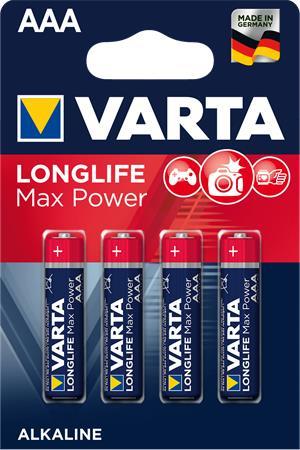 Batéria, AAA, mikrotužková, 4 ks, VARTA "MaxTech" 1