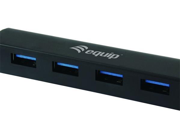 USB HUB, 4 porty, USB 3.2, EQUIP "Life" 2