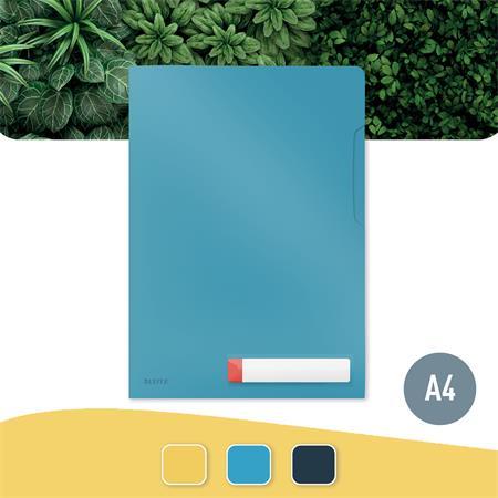 Euroobal, "L", A4, PP, LEITZ "Cosy Privacy", matná modrá 2